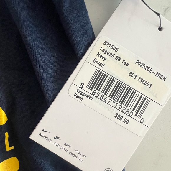 Youth Michigan baseball shirt - Picture 2 of 3